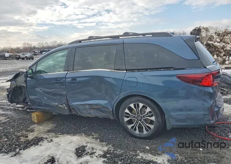 2025 Honda Odyssey Elite from USA, damaged, VIN 5FNRL6H92SB043473